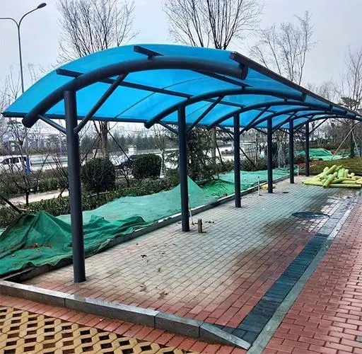 深圳膜结构自行车棚